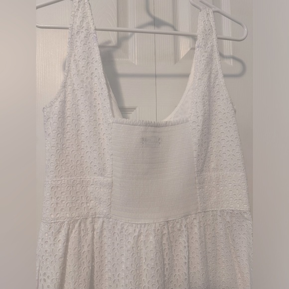 J.Crew NWT white eyelit maxi dress. - Picture 4 of 6